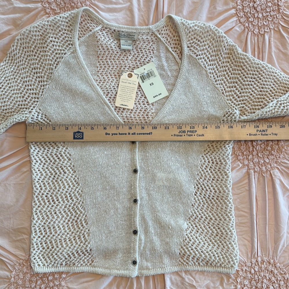 Lucky Brand Women's Cream Sweater - Picture 8 of 13